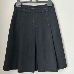JEFEN Pleated Wool Skirt